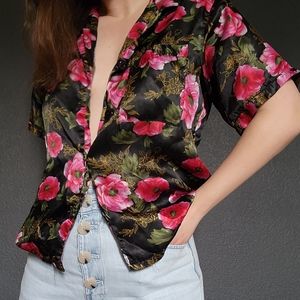 Vintage vacation blouse